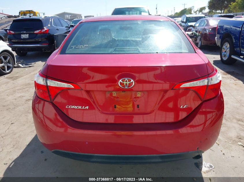 2016 TOYOTA COROLLA L/LE/S/S PLUS/LE PLUS - 2T1BURHE5GC669799