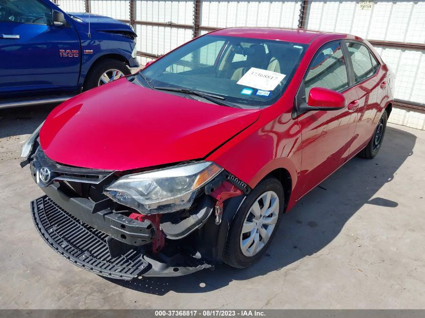 2016 TOYOTA COROLLA L/LE/S/S PLUS/LE PLUS - 2T1BURHE5GC669799