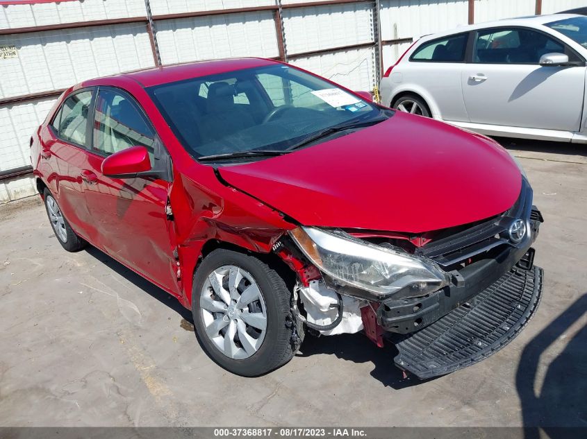 2016 TOYOTA COROLLA L/LE/S/S PLUS/LE PLUS - 2T1BURHE5GC669799