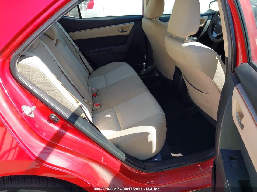 2016 TOYOTA COROLLA L/LE/S/S PLUS/LE PLUS - 2T1BURHE5GC669799