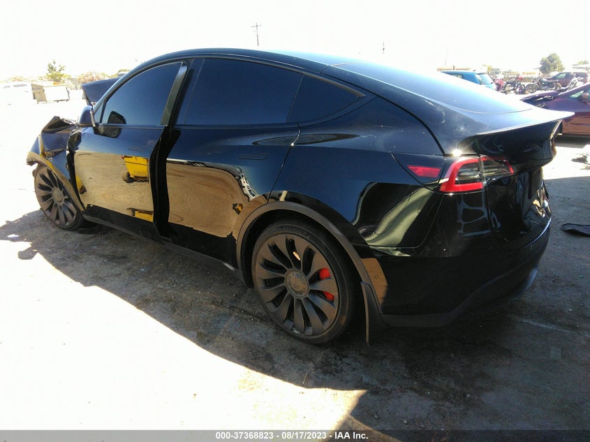 VIN 7SAYGDEF6NF343118 2022 TESLA MODEL Y PERFORMANCE
