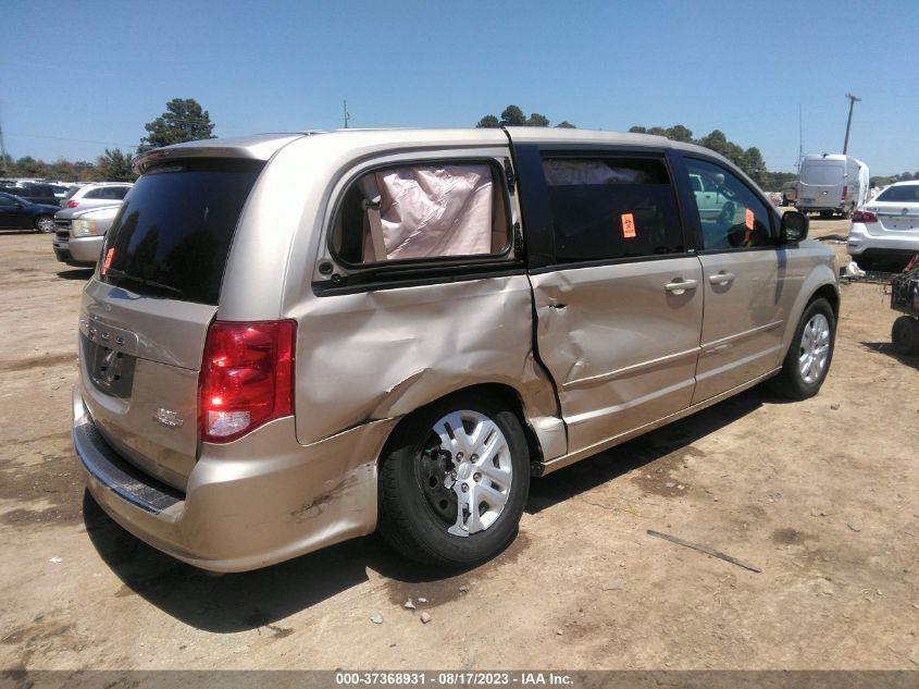 2014 DODGE GRAND CARAVAN SE - 2C4RDGBG9ER147039