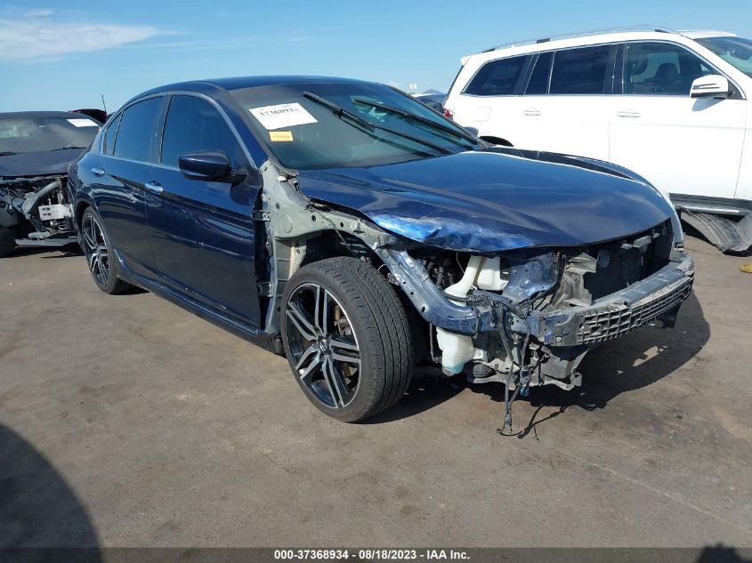 2016 HONDA ACCORD SEDAN SPORT - 1HGCR2F50GA023432