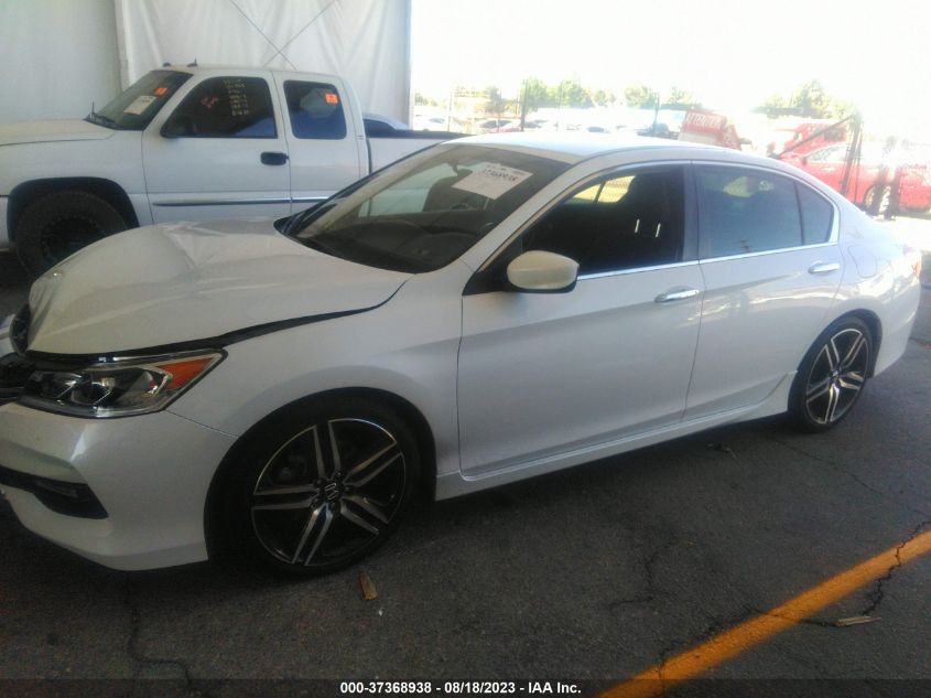 2016 HONDA ACCORD SEDAN SPORT - 1HGCR2F5XGA117625