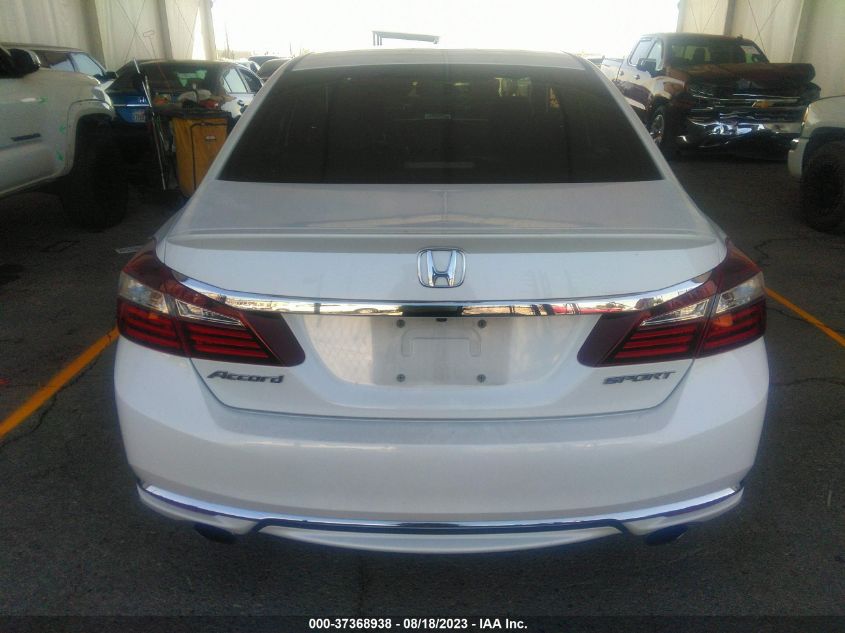 2016 HONDA ACCORD SEDAN SPORT - 1HGCR2F5XGA117625