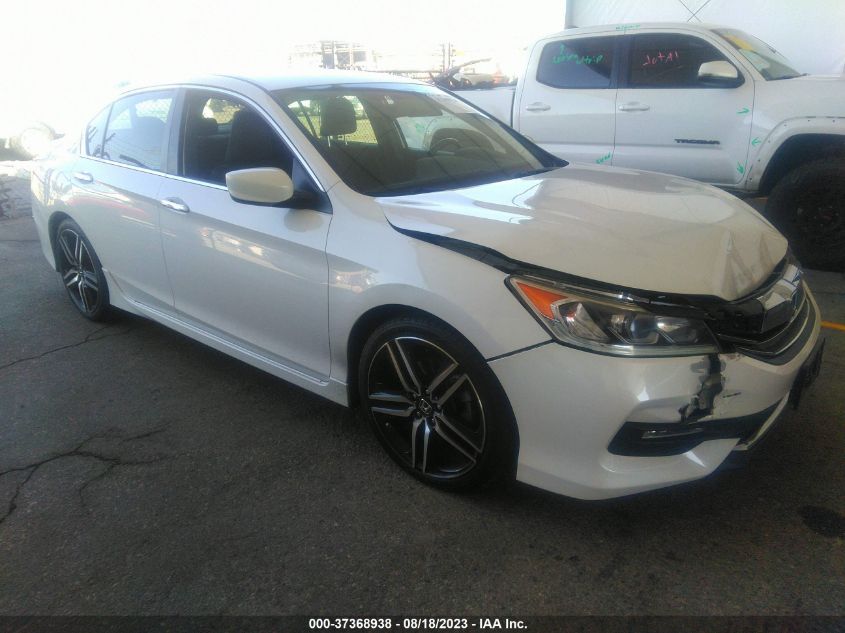 2016 HONDA ACCORD SEDAN SPORT - 1HGCR2F5XGA117625