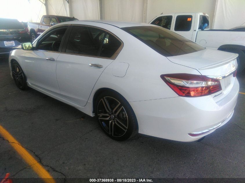 2016 HONDA ACCORD SEDAN SPORT - 1HGCR2F5XGA117625