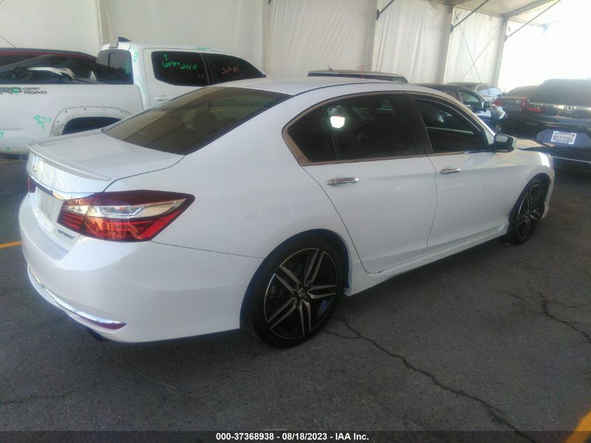 2016 HONDA ACCORD SEDAN SPORT - 1HGCR2F5XGA117625