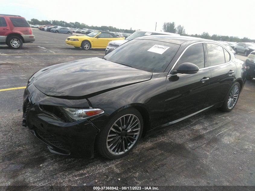 VIN ZARFAECN3H7549874 2017 ALFA ROMEO GIULIA TI