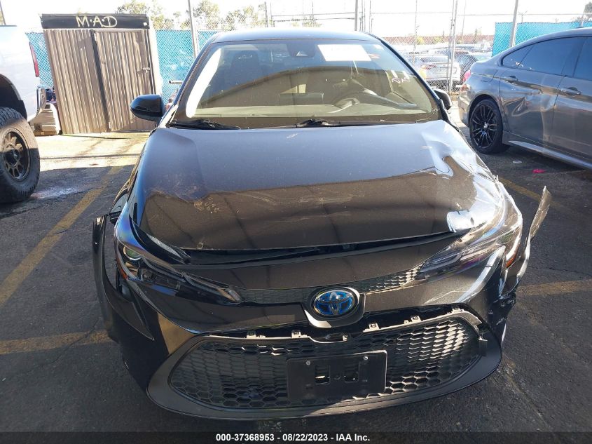 2022 TOYOTA COROLLA HYBRID LE - JTDEAMDE6NJ048605
