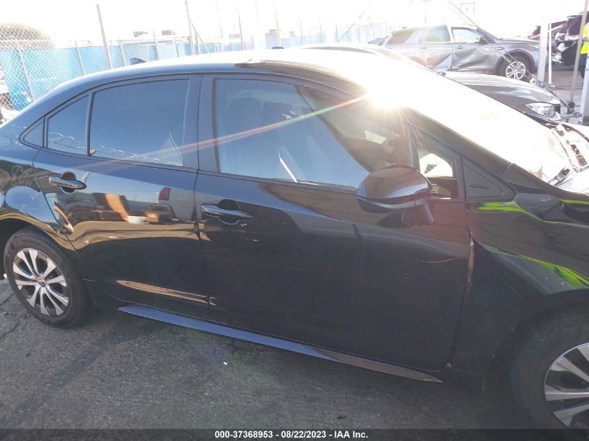 2022 TOYOTA COROLLA HYBRID LE - JTDEAMDE6NJ048605