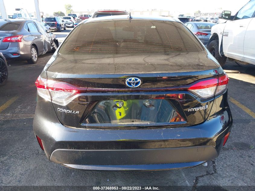 2022 TOYOTA COROLLA HYBRID LE - JTDEAMDE6NJ048605