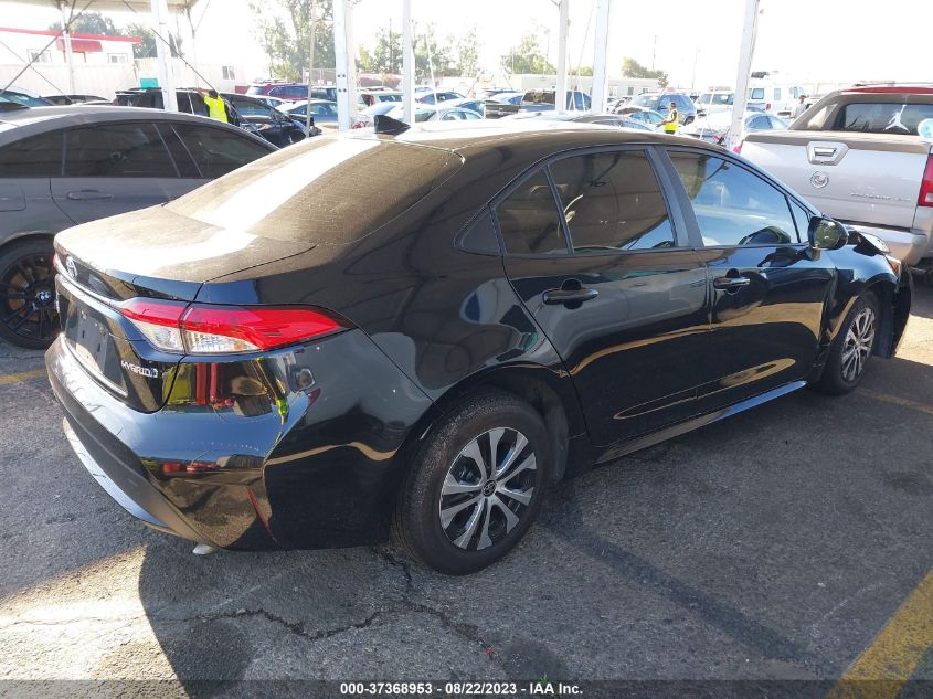 2022 TOYOTA COROLLA HYBRID LE - JTDEAMDE6NJ048605