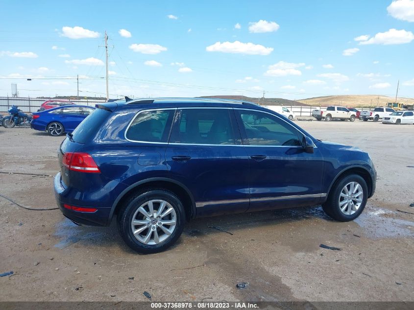 2013 VOLKSWAGEN TOUAREG SPORT W/NAV - WVGEF9BP2DD013765