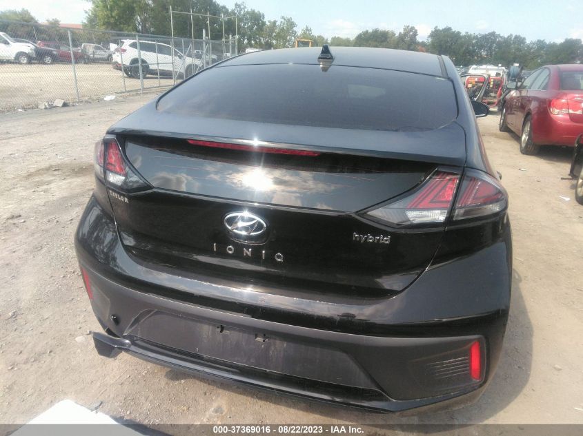 2020 HYUNDAI IONIQ HYBRID SEL - KMHC85LCXLU209554