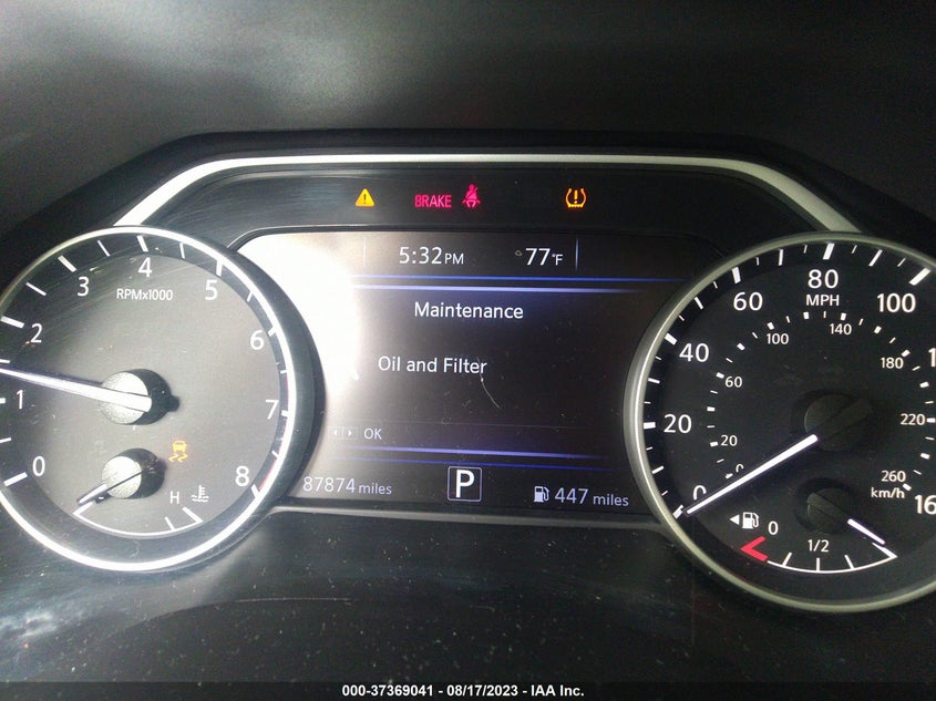 VIN 1N4AA6AP5HC449755 2017 NISSAN MAXIMA SV