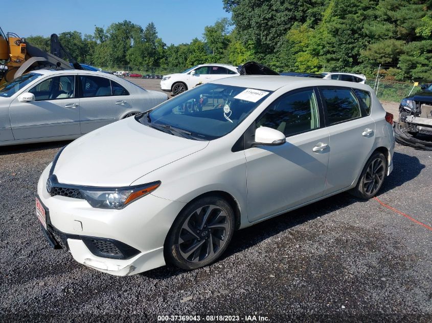 2016 TOYOTA SCION IM JTNKARJE5GJ504550