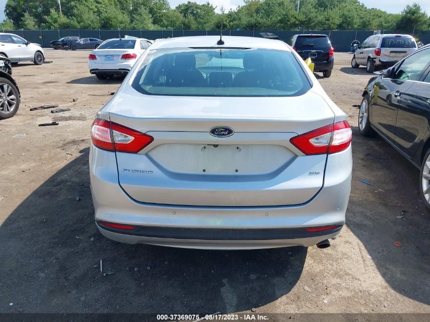 2016 FORD FUSION SE - 1FA6P0H76G5134070