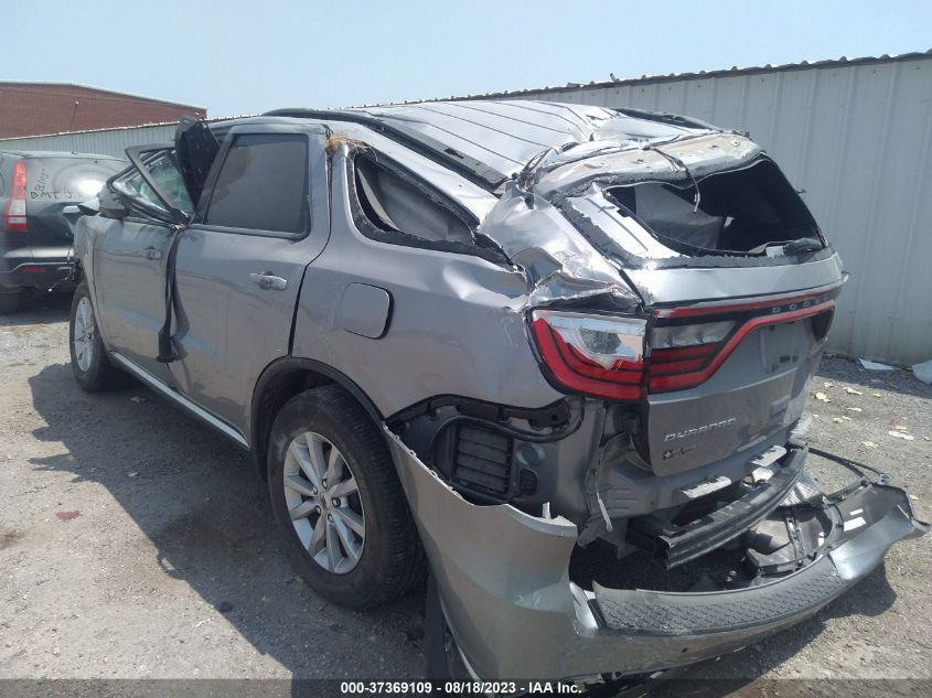 2021 DODGE DURANGO SXT PLUS - 1C4RDHAG5MC825221