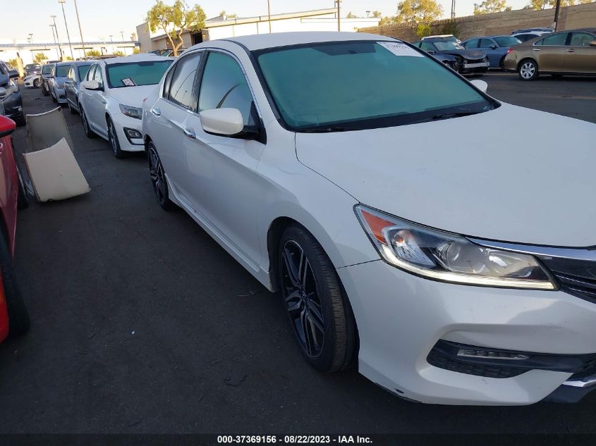 2016 HONDA ACCORD SEDAN SPORT - 1HGCR2F57GA147374