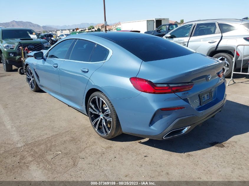 2020 BMW 8 SERIES M850I - WBAGV8C01LCD73514