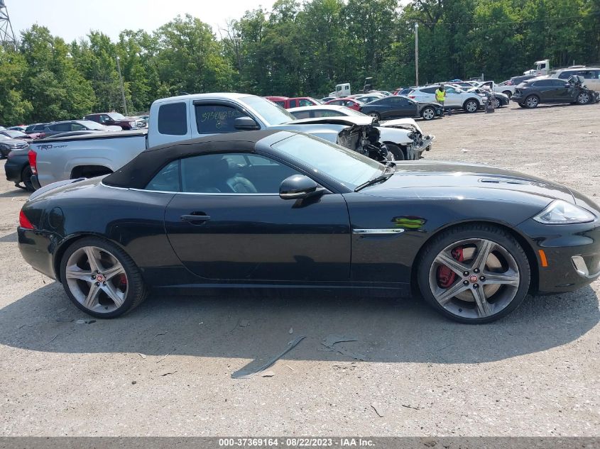 2013 JAGUAR XK XKR SAJWA4EC5DMB51288