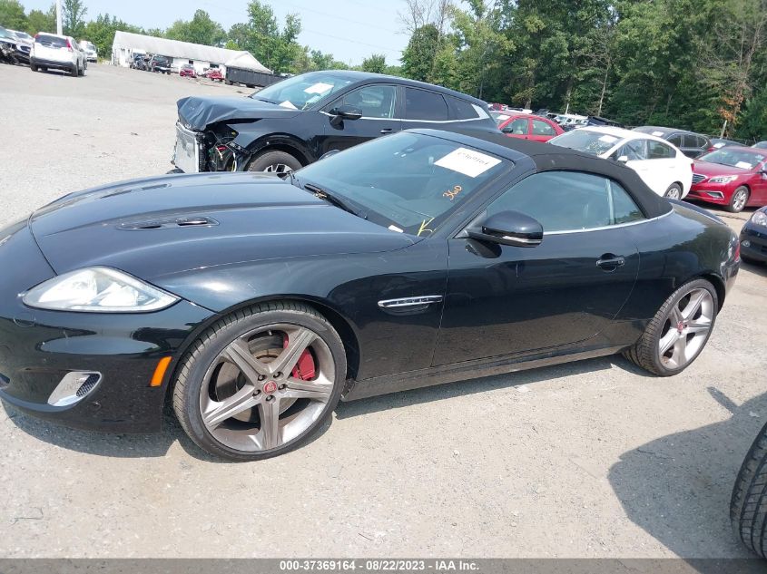 2013 JAGUAR XK XKR SAJWA4EC5DMB51288