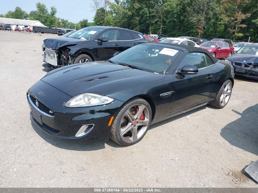 2013 JAGUAR XK XKR SAJWA4EC5DMB51288