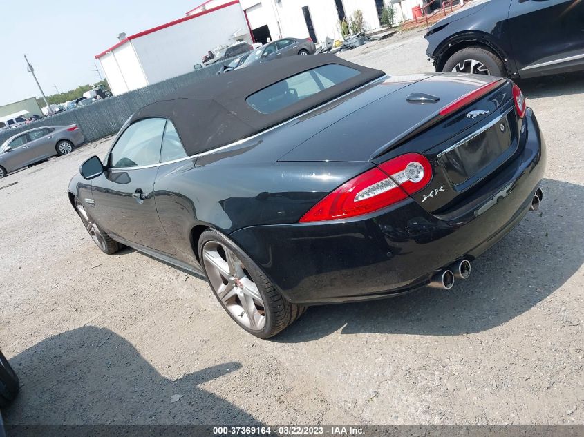 2013 JAGUAR XK XKR SAJWA4EC5DMB51288