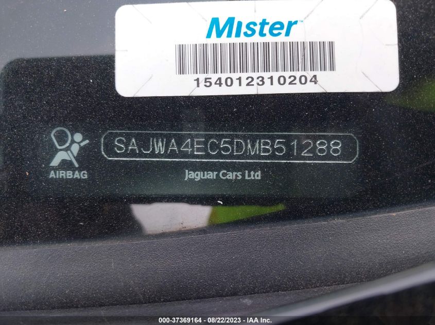 2013 JAGUAR XK XKR SAJWA4EC5DMB51288