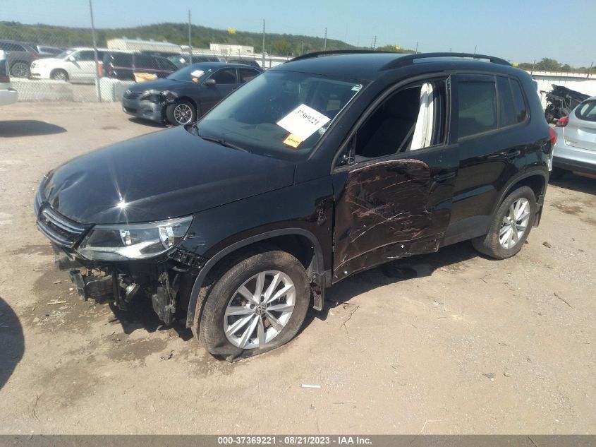 2017 VOLKSWAGEN TIGUAN - WVGAV7AX8HK044401