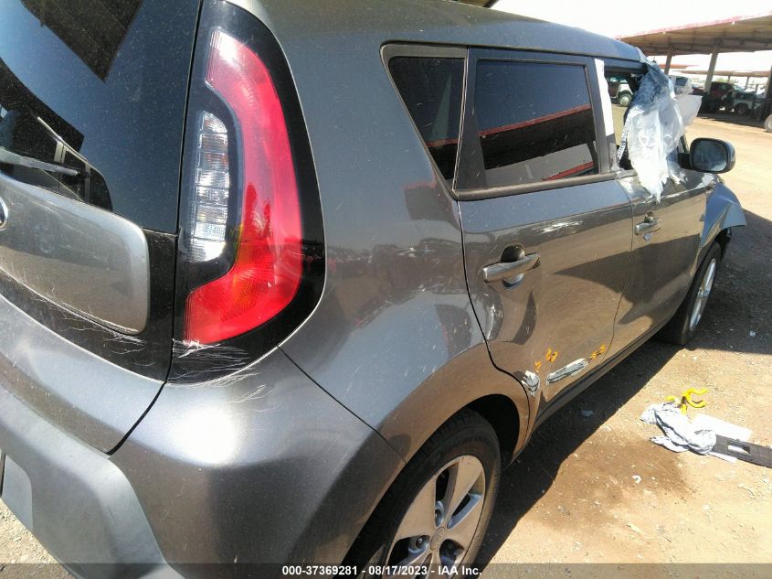 2016 KIA SOUL - KNDJN2A27G7277912