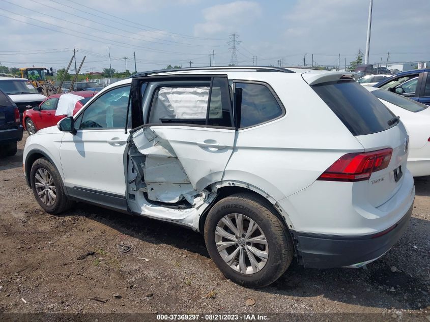 2018 VOLKSWAGEN TIGUAN S - 3VV1B7AXXJM028374