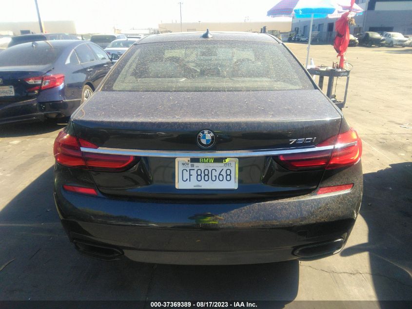 2016 BMW 7 SERIES 750I - WBA7F0C53GGL99229