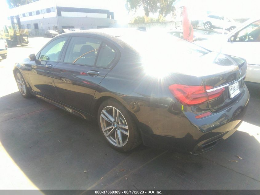 2016 BMW 7 SERIES 750I - WBA7F0C53GGL99229