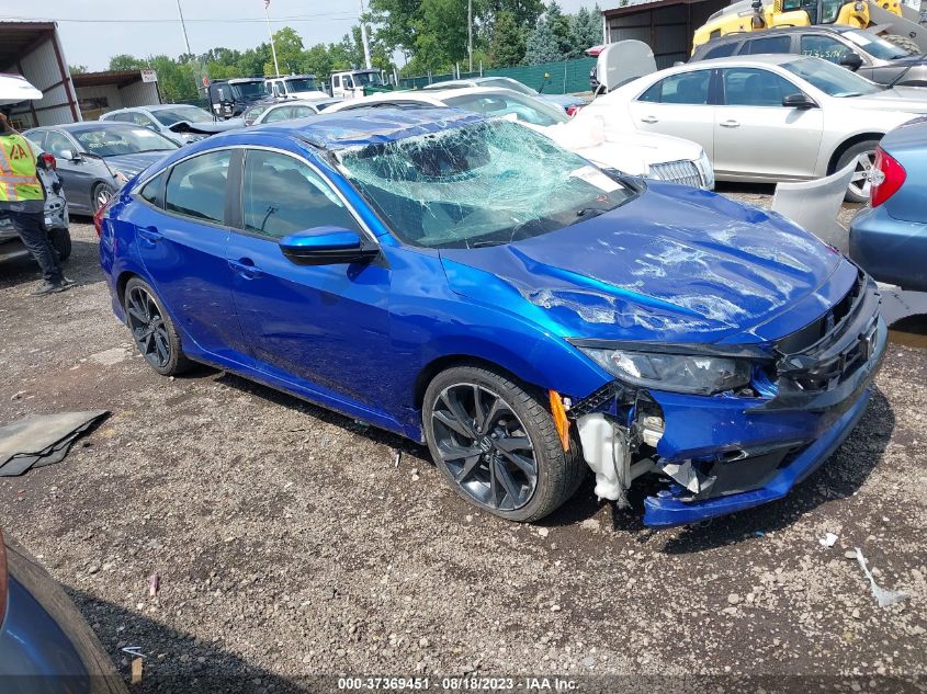 2019 HONDA CIVIC SEDAN SPORT - 2HGFC2F88KH600128