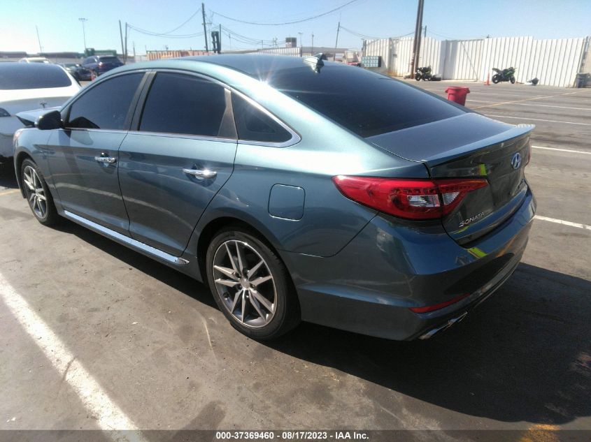 2015 HYUNDAI SONATA 2.0T SPORT - 5NPE34AB9FH093634