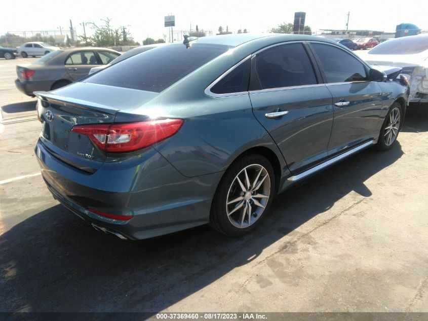 2015 HYUNDAI SONATA 2.0T SPORT - 5NPE34AB9FH093634