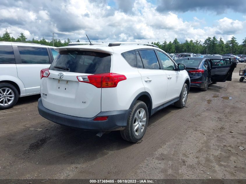 2013 TOYOTA RAV4 LE - JTMZFREV0D5016352