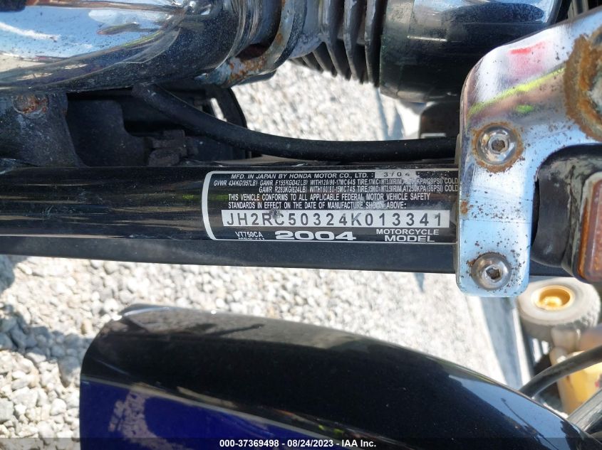 2004 HONDA VT750 CA - JH2RC50324K013341