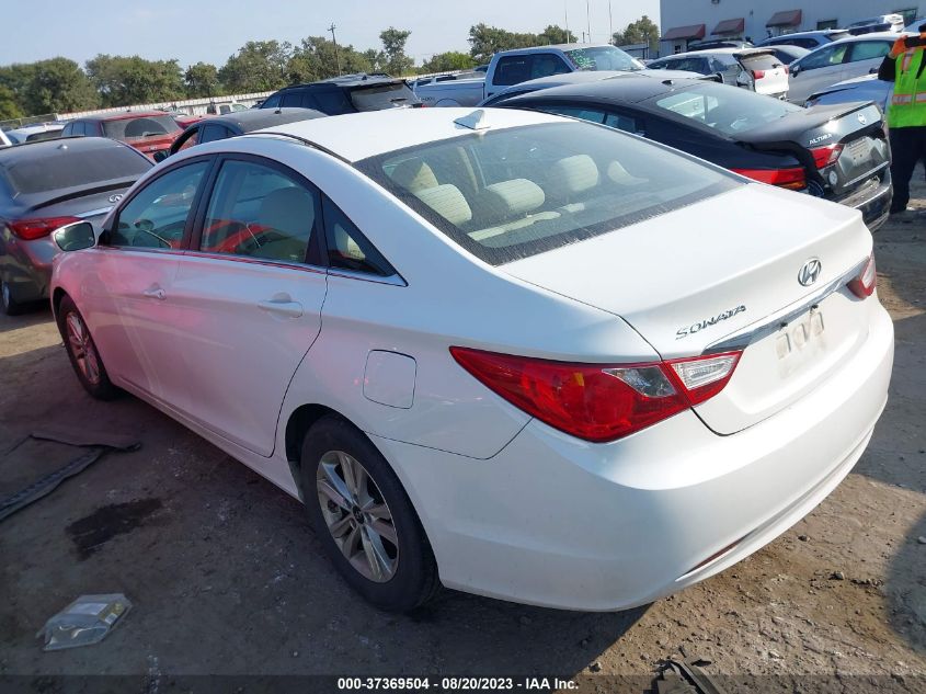 2013 HYUNDAI SONATA GLS PZEV - 5NPEB4AC0DH711593