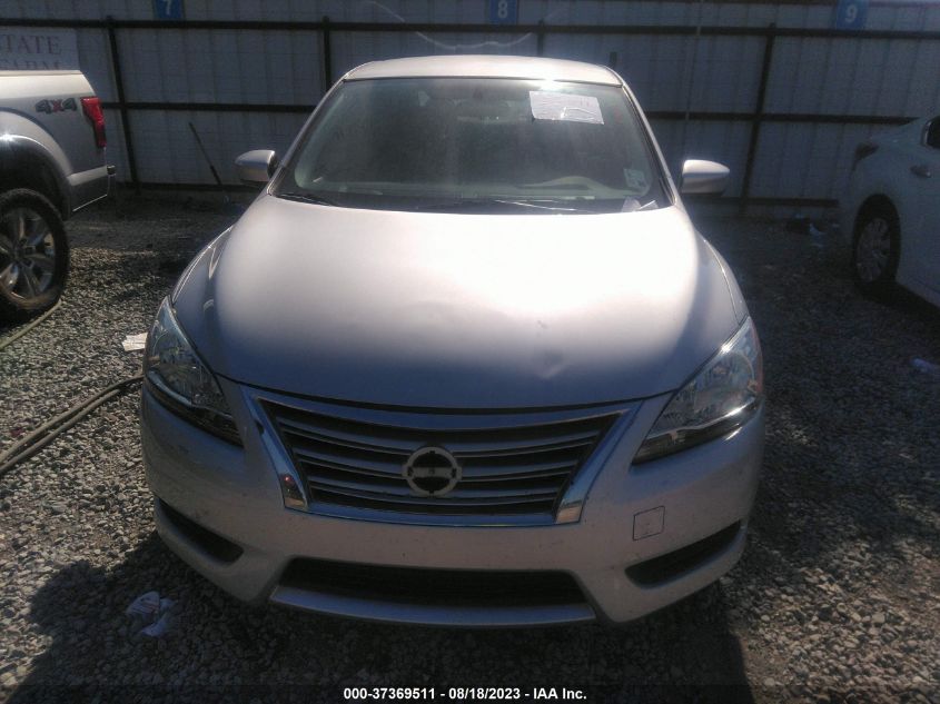 2015 NISSAN SENTRA S - 3N1AB7AP5FY349725