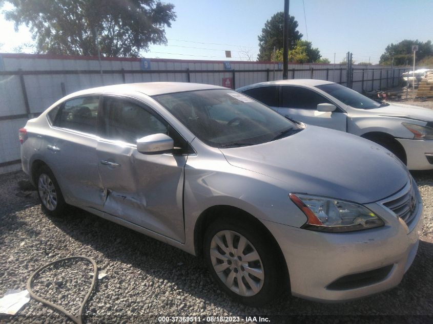 2015 NISSAN SENTRA S - 3N1AB7AP5FY349725