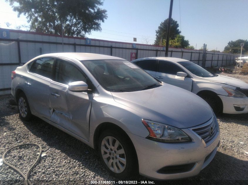 2015 NISSAN SENTRA S - 3N1AB7AP5FY349725