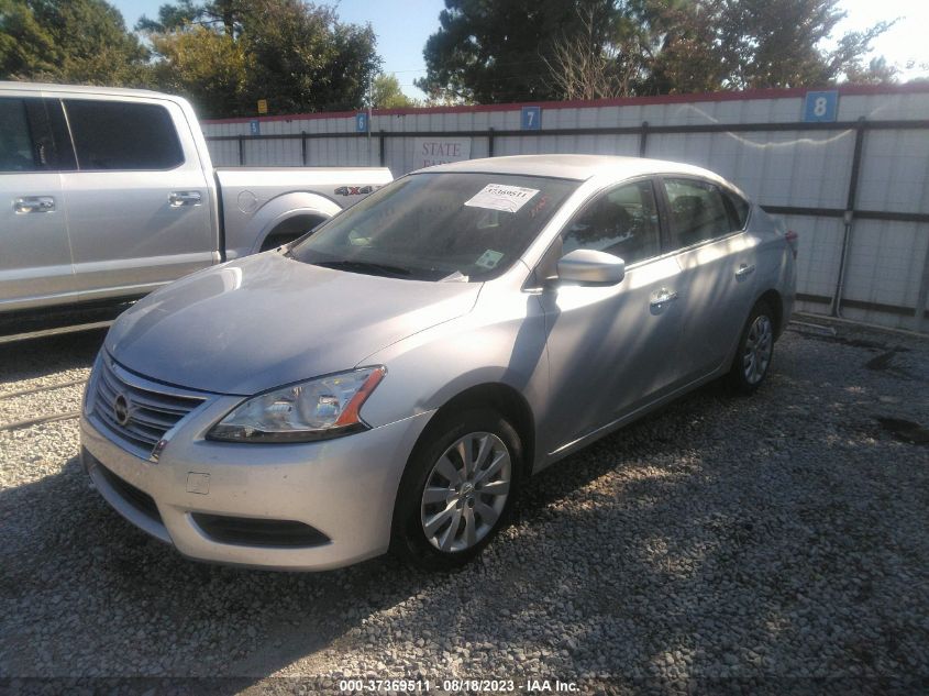 2015 NISSAN SENTRA S - 3N1AB7AP5FY349725