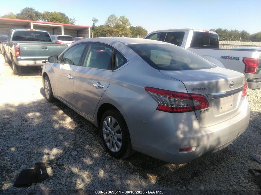 2015 NISSAN SENTRA S - 3N1AB7AP5FY349725