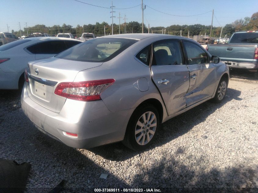 2015 NISSAN SENTRA S - 3N1AB7AP5FY349725