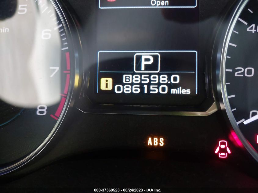 2015 SUBARU XV CROSSTREK LIMITED - JF2GPAMC7F8244907