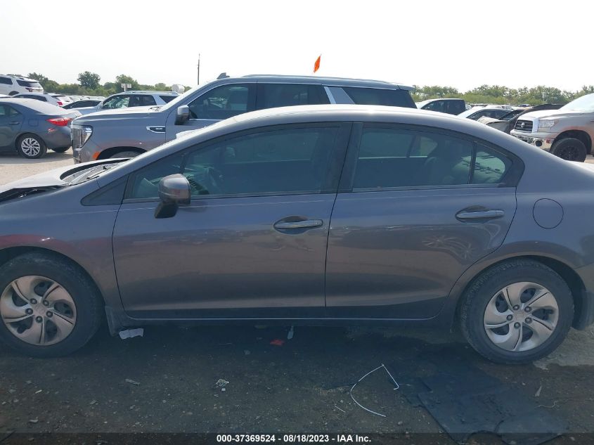 2015 HONDA CIVIC SEDAN LX - 19XFB2F57FE085499
