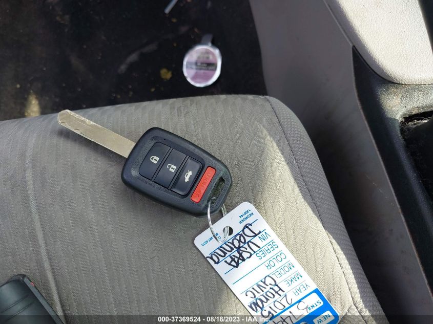 2015 HONDA CIVIC SEDAN LX - 19XFB2F57FE085499